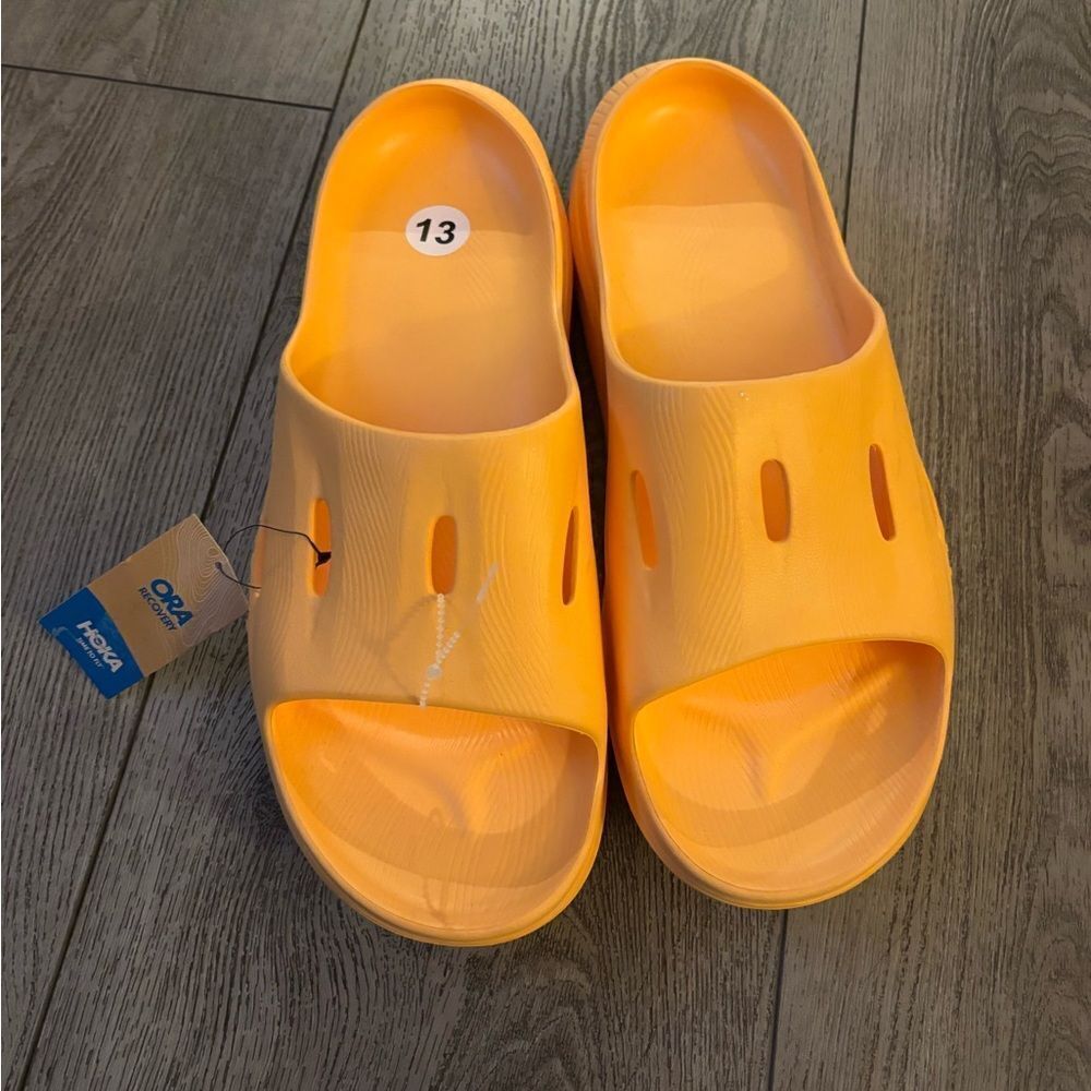 Hoka Ora recovery slide 3 sherbert Slide Sandals